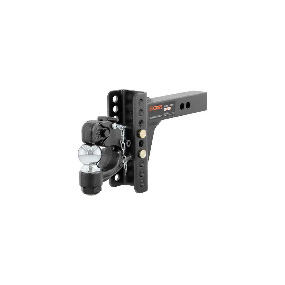 Adjustable Channel Mount with 2-5/16" Ball & Pintle (2" Shank, 13,000 lbs.) - CUR45907